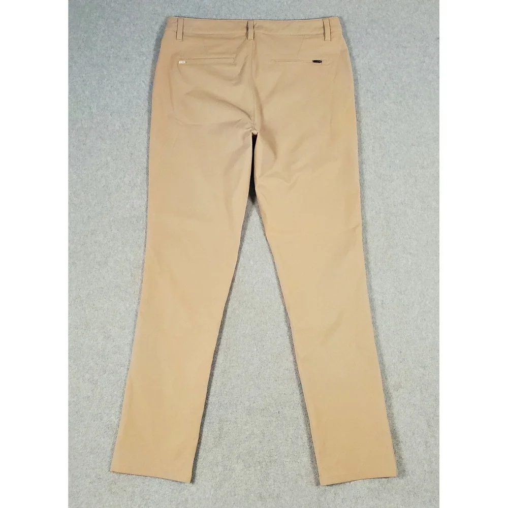 Vuori Cascade Tech Pants Mens 33X33 Beige Performance Trousers V427 NWOT sample